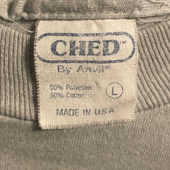 Vintage 1987 Heart Bad Animals Two Sided Single Stitch Tour T-shirt Size Large - Picture 5 of 8